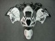 1996-2007 Suzuki GSXR 1300 Hayabusa Motorcycle Fairings - White Black Corona