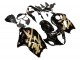 1996-2007 Suzuki GSXR 1300 Hayabusa Motorcycle Fairings - Glossy Black Gold Hayabusa
