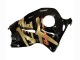 1996-2007 Suzuki GSXR 1300 Hayabusa Motorcycle Fairings - Glossy Black Gold Hayabusa