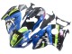 1996-2007 Suzuki GSXR 1300 Hayabusa Motorcycle Fairings - Blue Green Shark 46