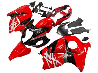 Cheap 1996-2007 Suzuki GSXR 1300 Hayabusa Motorcycle Fairings - Red Black Hayabusa