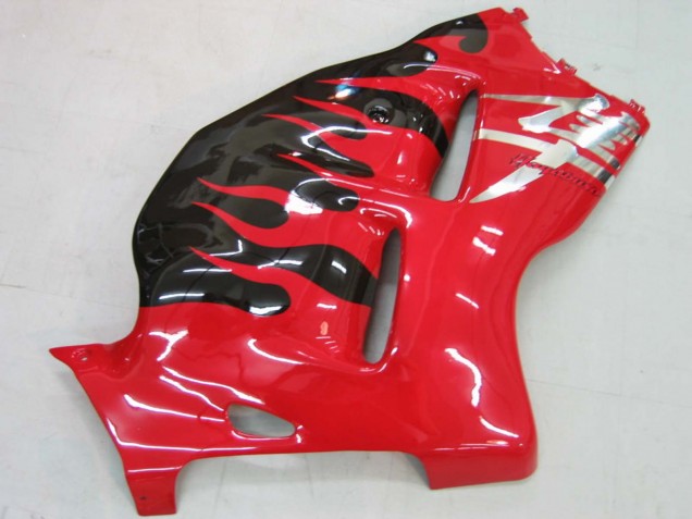 1996-2007 Suzuki GSXR 1300 Hayabusa Motorcycle Fairings - Red Black