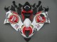 1996-2007 Suzuki GSXR 1300 Hayabusa Motorcycle Fairings - White Red Motul