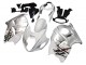 1996-2007 Suzuki GSXR 1300 Hayabusa Motorcycle Fairings - White Silver Hayabusa