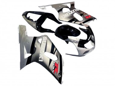 Cheap 2001-2003 Suzuki GSXR 600 / GSXR 750 Motorcycle Fairing - Silver Glossy Black Red