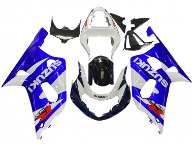 Cheap 2001-2003 Suzuki GSXR 600 / GSXR 750 Motorcycle Fairing - White Blue Glossy Black Red