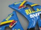 2001-2003 Suzuki GSXR 600 / GSXR 750 Motorcycle Fairings - Blue Yellow Black Motul Rizla