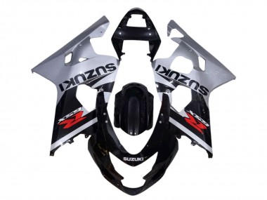 Cheap 2001-2003 Suzuki GSXR 600 / GSXR 750 Motorcycle Fairings - Silver Glossy Black Red