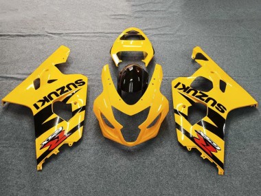 Cheap 2004-2005 Suzuki GSXR 600 / GSXR 750 Motorcycle Fairings - Yellow Black