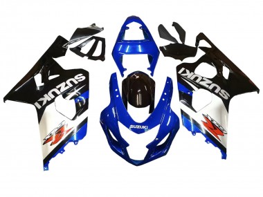 Cheap 2004-2005 Suzuki GSXR 600 / GSXR 750 Motorcycle Fairings - Blue White Black