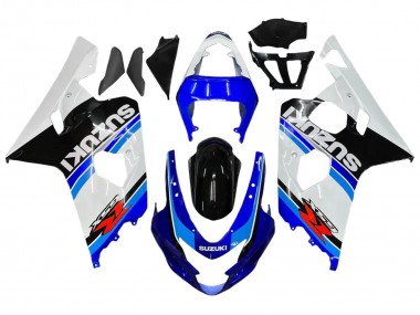 Cheap 2004-2005 Suzuki GSXR 600 / GSXR 750 Motorcycle Fairing - White Blue Black Red