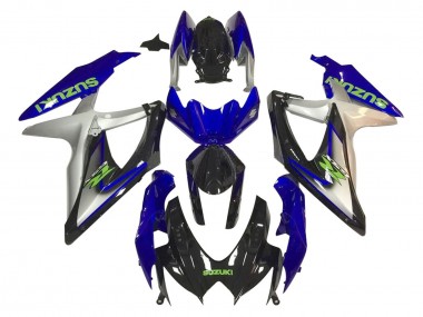 Cheap 2006-2007 Suzuki GSXR 600 / GSXR 750 Motorcycle Fairings - Silver Blue Glossy Black Green
