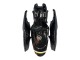 2006-2007 Suzuki GSXR 600 / GSXR 750 Motorcycle Fairings - Glossy Black White Motul Lucky Strike