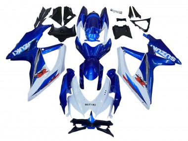 Cheap 2008-2010 Suzuki GSXR 600 / GSXR 750 Motorcycle Fairing Kits - Blue White Red