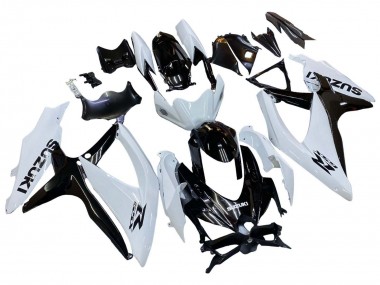 Cheap 2008-2010 Suzuki GSXR 600 / GSXR 750 Motorcycle Fairing - White Black