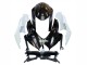2008-2010 Suzuki GSXR 600 / GSXR 750 Motorcycle Fairing - White Black