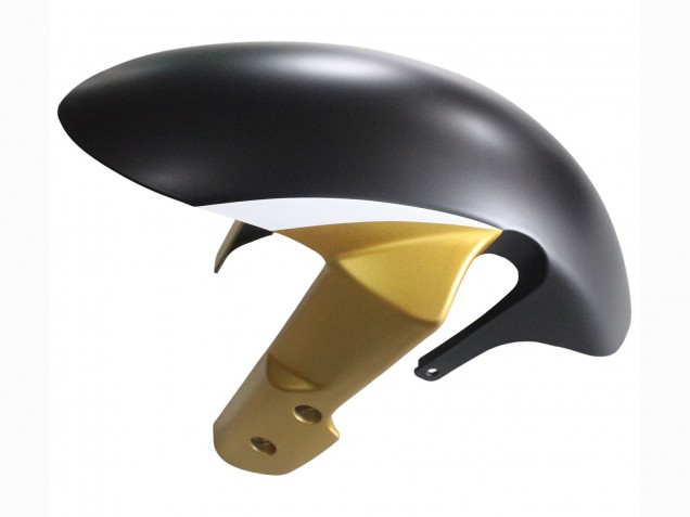 2008-2010 Suzuki GSXR 600 / GSXR 750 Motorcycle Fairings - Matte Black White Gold