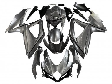 Cheap 2008-2010 Suzuki GSXR 600 / GSXR 750 Motorcycle Fairings - Matte Grey Black