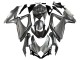 2008-2010 Suzuki GSXR 600 / GSXR 750 Motorcycle Fairings - Matte Grey Black