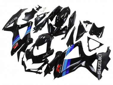 Cheap 2008-2010 Suzuki GSXR 600 / GSXR 750 Motorcycle Fairings - Glossy Black Blue