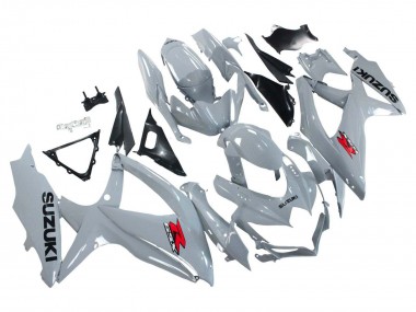 Cheap 2008-2010 Suzuki GSXR 600 / GSXR 750 Motorcycle Fairings - Glossy Grey