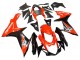 2011-2024 Suzuki GSXR 600 / GSXR 750 Motorcycle Fairings Kits - Red Glossy Black