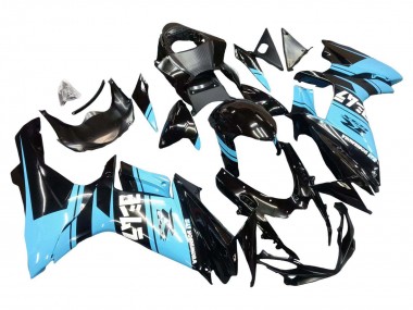 Cheap 2011-2024 Suzuki GSXR 600 / GSXR 750 Motorcycle Fairings - Glossy Black Light Blue
