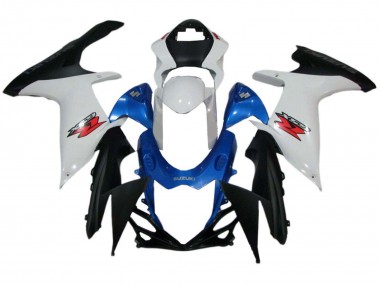 Cheap 2011-2024 Suzuki GSXR 600 / GSXR 750 Motorcycle Fairings - White Blue Black