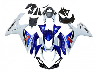 Cheap 2011-2024 Suzuki GSXR 600 / GSXR 750 Motorcycle Fairing - White Blue Red