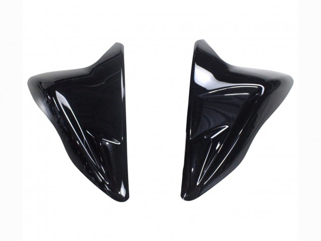 2011-2024 Suzuki GSXR 600 / GSXR 750 Motorcycle Fairings - Glossy Black Matte Black White Decal