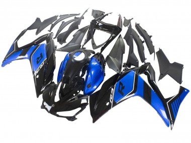 Cheap 2015-2018 Yamaha YZF R3/R25 Motorcycle Fairing - Blue Glossy Black