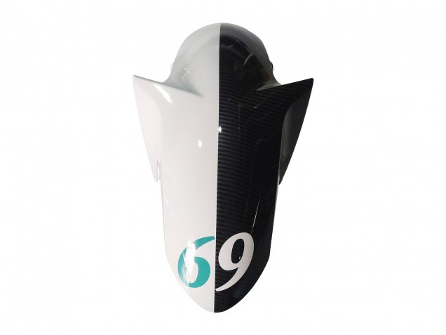 2015-2018 Yamaha YZF R3/R25 Motorcycle Fairings - White Green Glossy Black