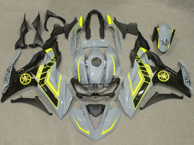 Cheap 2015-2018 Yamaha YZF R3/R25 Motorcycle Fairings - Nardo Grey Yellow Black