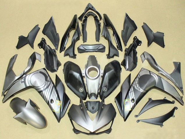 2015-2018 Yamaha YZF R3/R25 Motorcycle Fairings - Grey Black