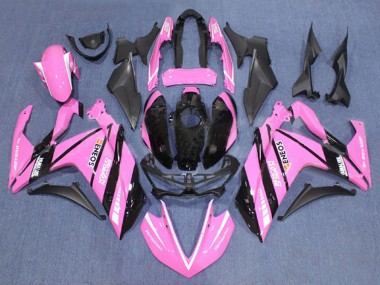 Cheap 2015-2018 Yamaha YZF R3/R25 Motorcycle Fairings - Pink Black Yamalube ENEOS