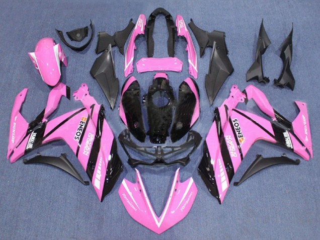 2015-2018 Yamaha YZF R3/R25 Motorcycle Fairings - Pink Black Yamalube ENEOS