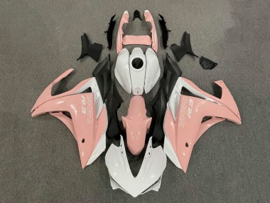 Cheap 2015-2018 Yamaha YZF R3/R25 Motorcycle Fairings - White Pink Matte Black