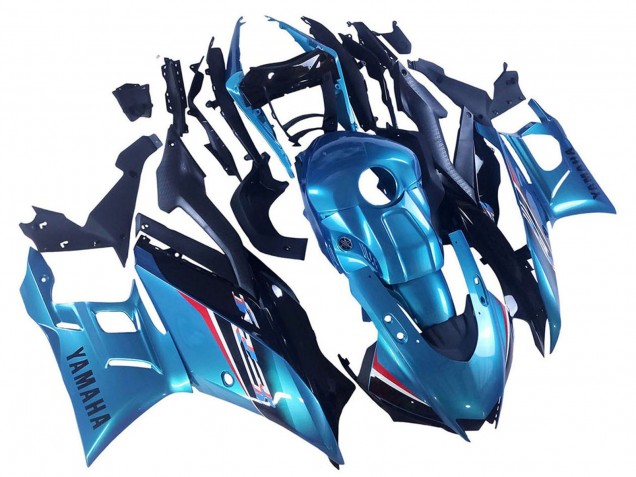 2019-2021 Yamaha YZF R3/R25 Motorcycle Fairing - Blue Black