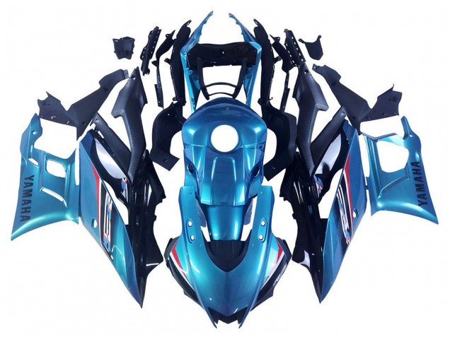 2019-2021 Yamaha YZF R3/R25 Motorcycle Fairing - Blue Black