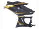 2019-2021 Yamaha YZF R3/R25 Motorcycle Fairings - Gold Black Carbon Fiber