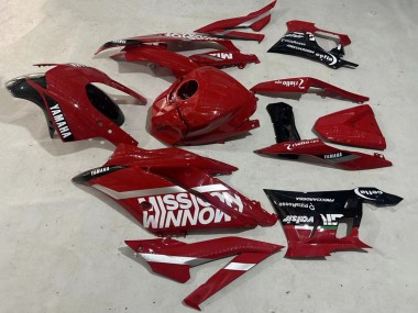 Cheap 2019-2021 Yamaha YZF R3/R25 Motorcycle Fairings - Dark Red White Silver Black Valsir