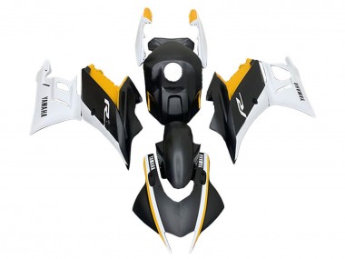 Cheap 2019-2021 Yamaha YZF R3/R25 Motorcycle Fairings - White Yellow Matte Black