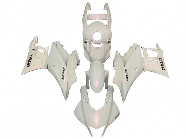2019-2021 Yamaha YZF R3/R25 Motorcycle Fairings - White