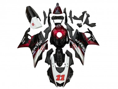 Cheap 2019-2021 Yamaha YZF R3/R25 Motorcycle Fairings - White Red Black 11
