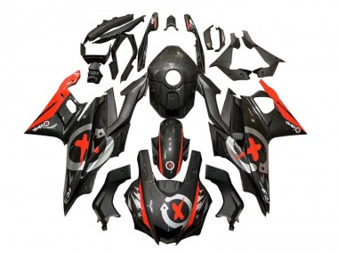 Cheap 2019-2021 Yamaha YZF R3/R25 Motorcycle Fairings - Red Black Carbon Fiber