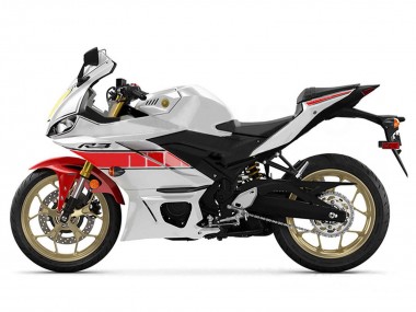 Cheap 2019-2021 Yamaha YZF R3/R25 Motorcycle Fairings - White Red Yellow Black