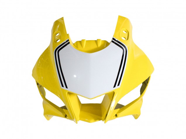 2019-2021 Yamaha YZF R3/R25 Motorcycle Fairings - Yellow White Black Stripe