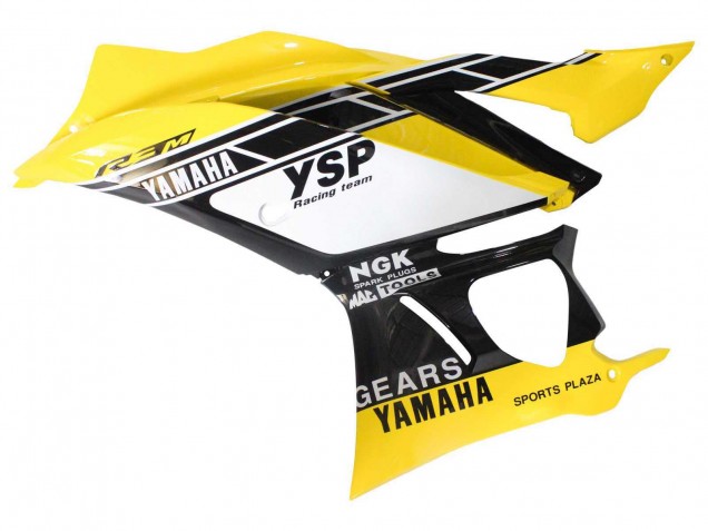2019-2021 Yamaha YZF R3/R25 Motorcycle Fairings - Yellow White Black Stripe