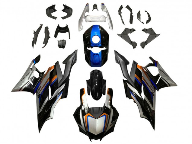 2022-2024 Yamaha YZF R3/R25 Motorcycle Fairings - Silver Blue Orange Black