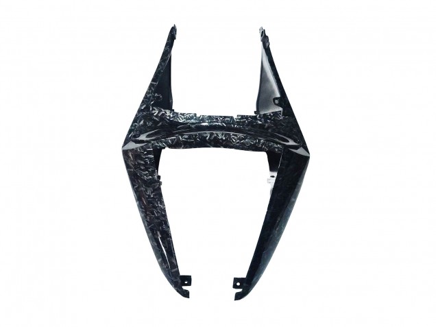 2022-2024 Yamaha YZF R3/R25 Motorcycle Fairings - Marble Black Silver Blue Forged Carbon Fiber Style
